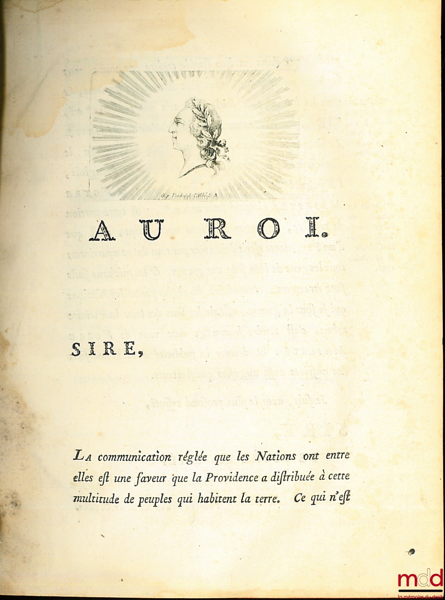 RÉAL DE CURBAN, (Gaspard de) – LA SCIENCE DU GOUVERNEMENT, Ouvrage de Morale, de Droit, et de Politique, qui contient les principes du commandement & de l’obéissance ; où l’on réduit toutes les matières de Gouvernement en un corps unique, entier dans chac