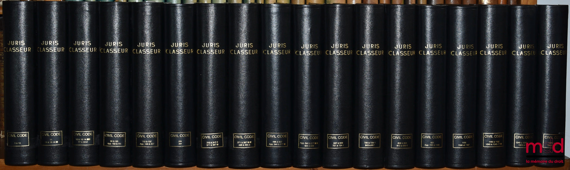 JURIS-CLASSEUR : CODE CIVIL, art. 1 à 2488-5 (complet en 36 vol., 2020) ; Table alphabétique (complet en 1 vol.) et Annexes (complet en 7 vol.) sous la direction de Alex WELL, Pierre CATALA, Philippe SIMLER, et Laurent LEVENEUR ; COPROPRIÉTÉ, (complet en