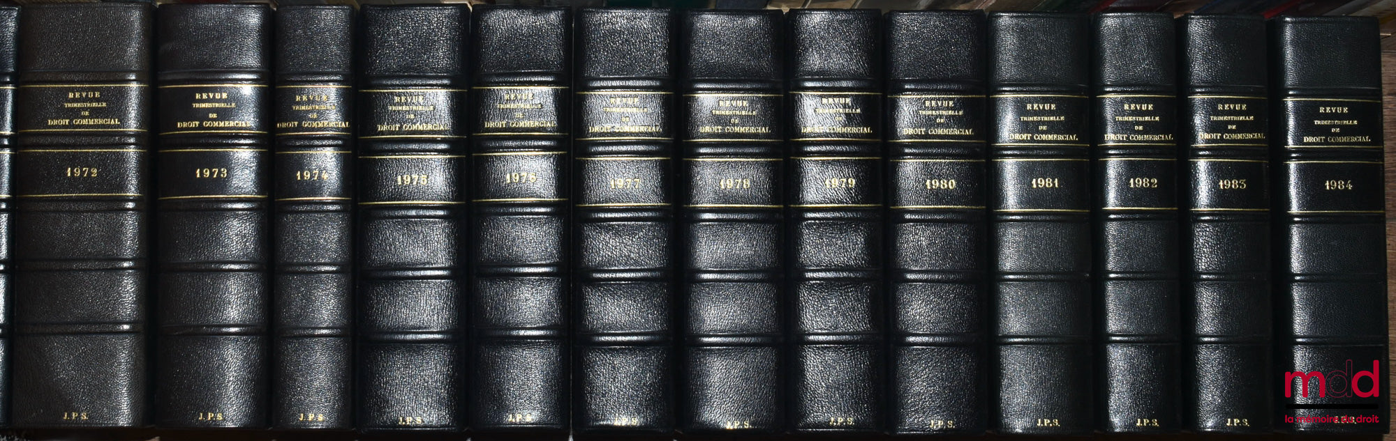 [RTDCom. - J. ESCARRA & R. HOUIN] – REVUE TRIMESTRIELLE DE DROIT COMMERCIAL ET DE DROIT ÉCONOMIQUE fondée par J. Escarra et R. Houin, de 1960 à 2000 [complet]