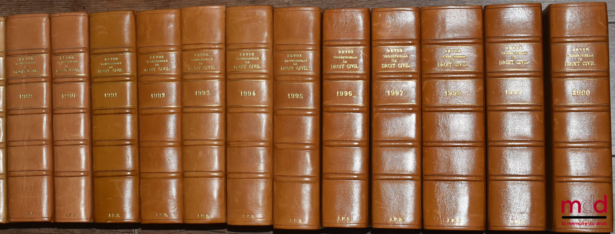 [RTDCiv. - ESMEIN (Adhémar)] – REVUE TRIMESTRIELLE DE DROIT CIVIL, fondée par Adhémar Esmein, de 1960 à 2000 [complet]
