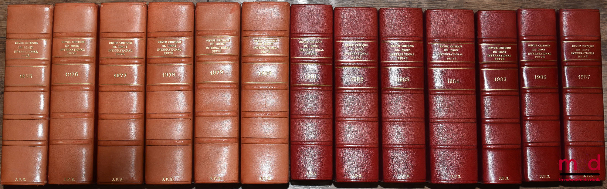 [Revue critique de DIP - RCDIP] – REVUE CRITIQUE DE DROIT INTERNATIONAL PRIVÉ, sous la dir. de Henri Battifol et Ph. Francescakis, de 1960 à 2000 [complet]