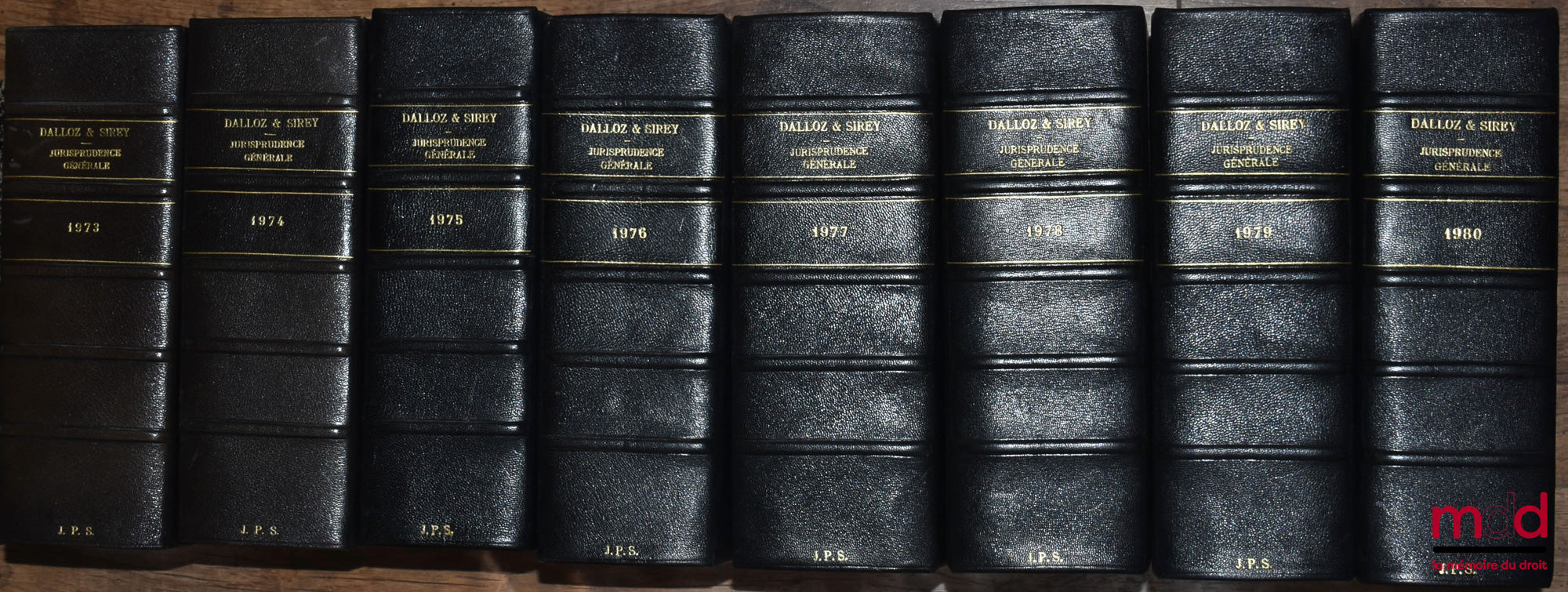 [Recueil Dalloz] – JURISPRUDENCE GÉNÉRALE DALLOZ. RECUEIL DALLOZ DE DOCTRINE, DE JURISPRUDENCE ET DE LÉGISLATION, Recueil hebdomadaire fondé par Désiré et Armand Dalloz et Charles Vergé, de 1964 à 1995 [complet]