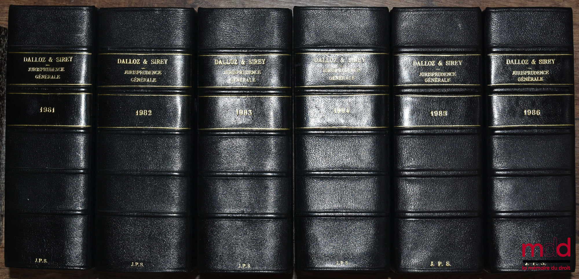 [Recueil Dalloz] – JURISPRUDENCE GÉNÉRALE DALLOZ. RECUEIL DALLOZ DE DOCTRINE, DE JURISPRUDENCE ET DE LÉGISLATION, Recueil hebdomadaire fondé par Désiré et Armand Dalloz et Charles Vergé, de 1964 à 1995 [complet]