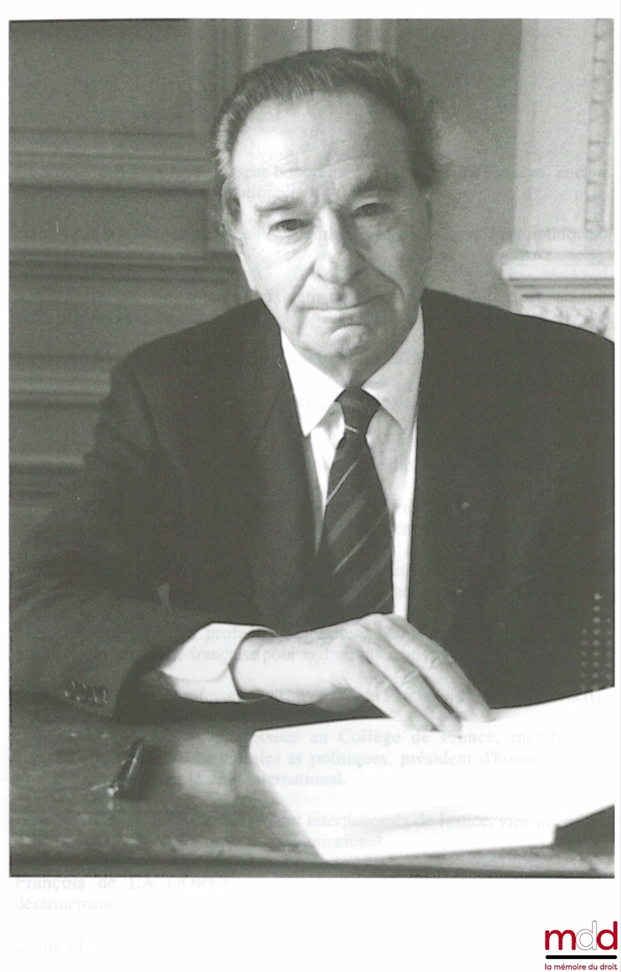 [Mélanges Thierry] – L’ÉVOLUTION DU DROIT INTERNATIONAL. Mélanges offerts à Hubert THIERRY, avant-propos de Emmanuel Decaux et Serge Sur