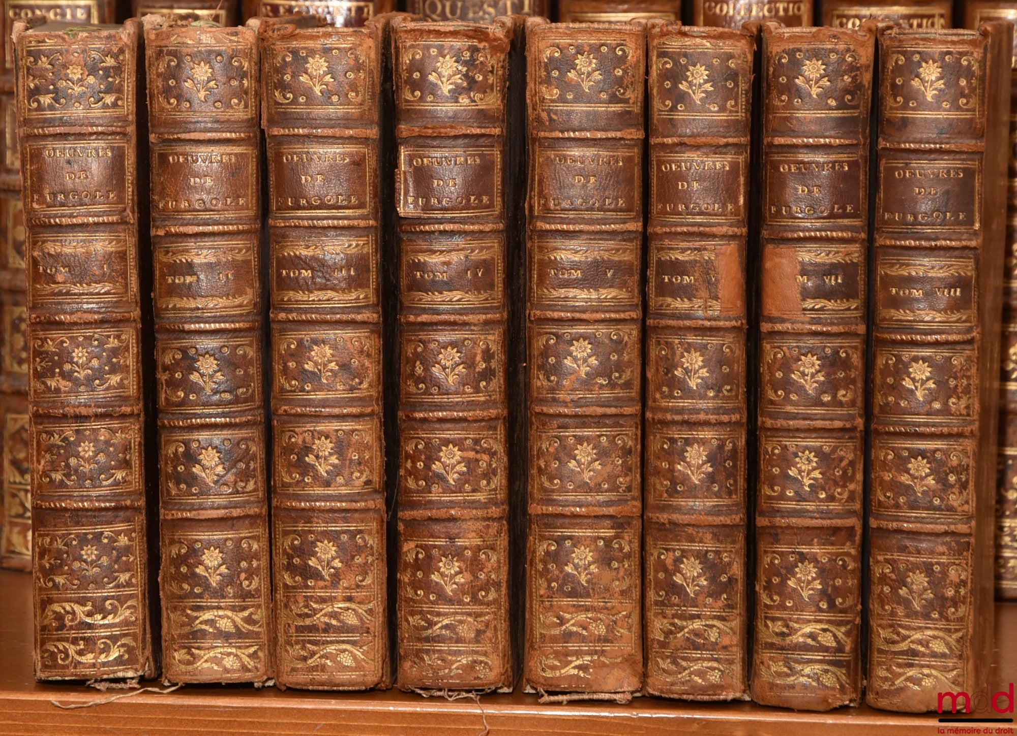 FURGOLE (Jean-Baptiste) – ŒUVRES COMPLÈTES DE M. FURGOLE, nouvelle édition revue, corrigée et augmentée