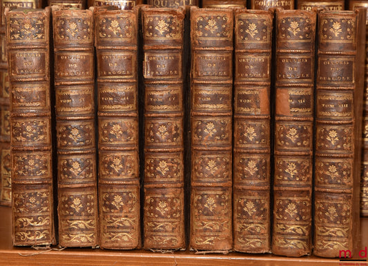 FURGOLE (Jean-Baptiste) – ŒUVRES COMPLÈTES DE M. FURGOLE, nouvelle édition revue, corrigée et augmentée