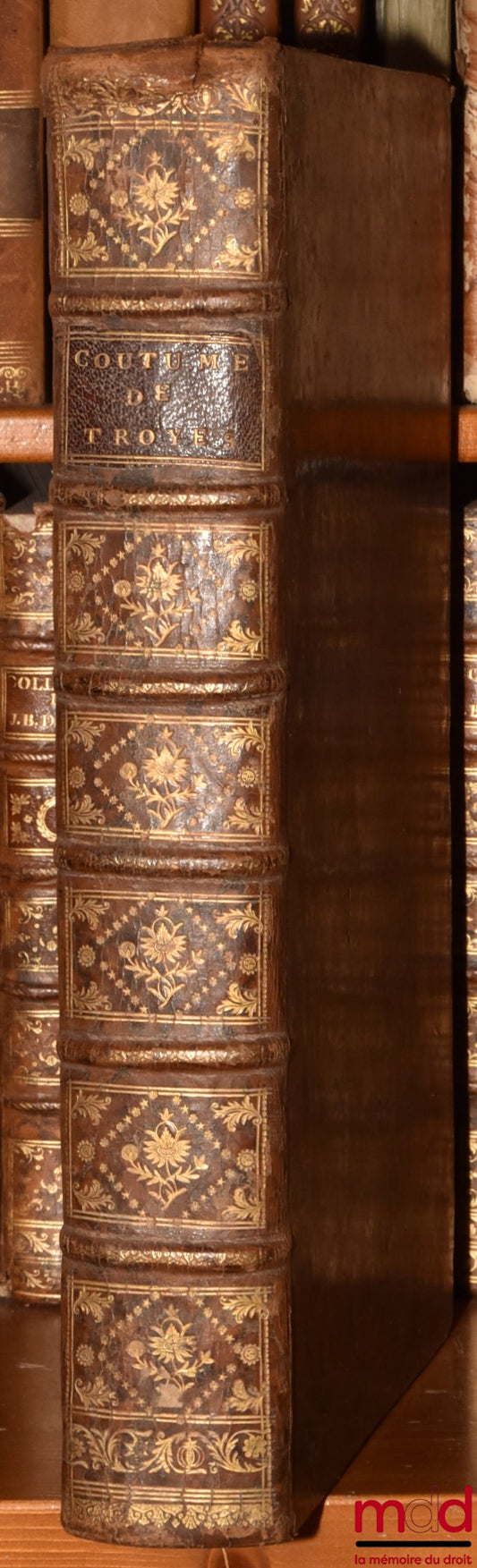 [Troyes], LE GRAND (Louis) – COUTUME DU BAILLIAGE DE TROYES AVEC LES COMMENTAIRES DE Me LOUIS LE GRAND, Dans lesquels il a confié le Droit Romain avec le Droit Coutumier, qui s’observe dans toutes les Provinces du Royaume ; où il a marqué ce qui est en us