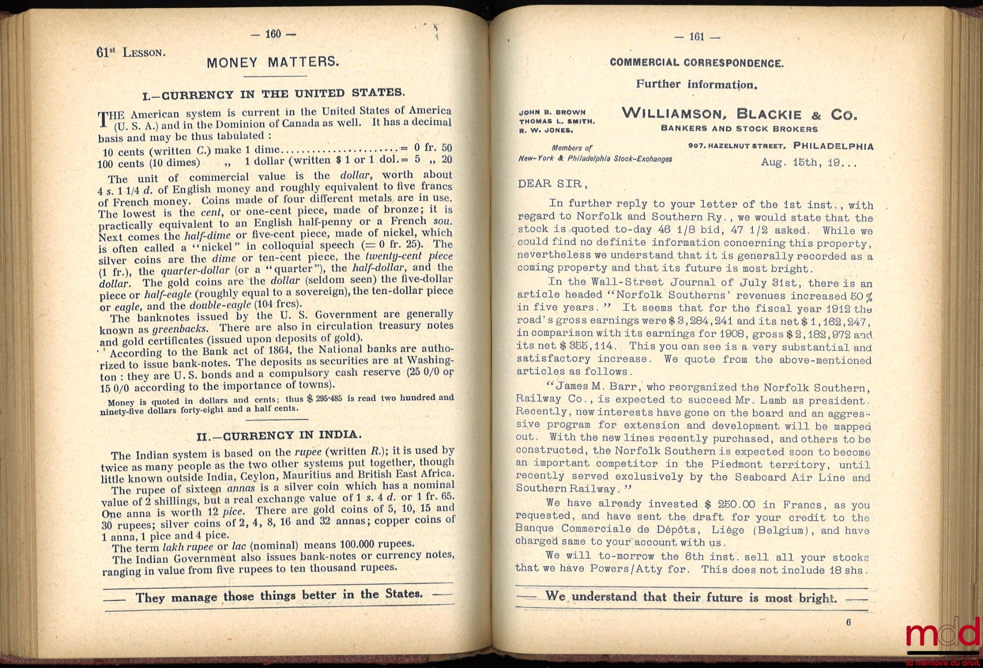 CAMERLYNCK (Guillaume-Henri), BELTETTE (Achille) – HANDBOOK OF COMERCIAL ENGLISH, THE INDUSTRIAL AND COLONIAL WORLD, 5ème éd. revue et augmentée, Nouvelle série pour l’enseignement de l’anglais dans les Écoles commerciales et professionnelles, les Écoles
