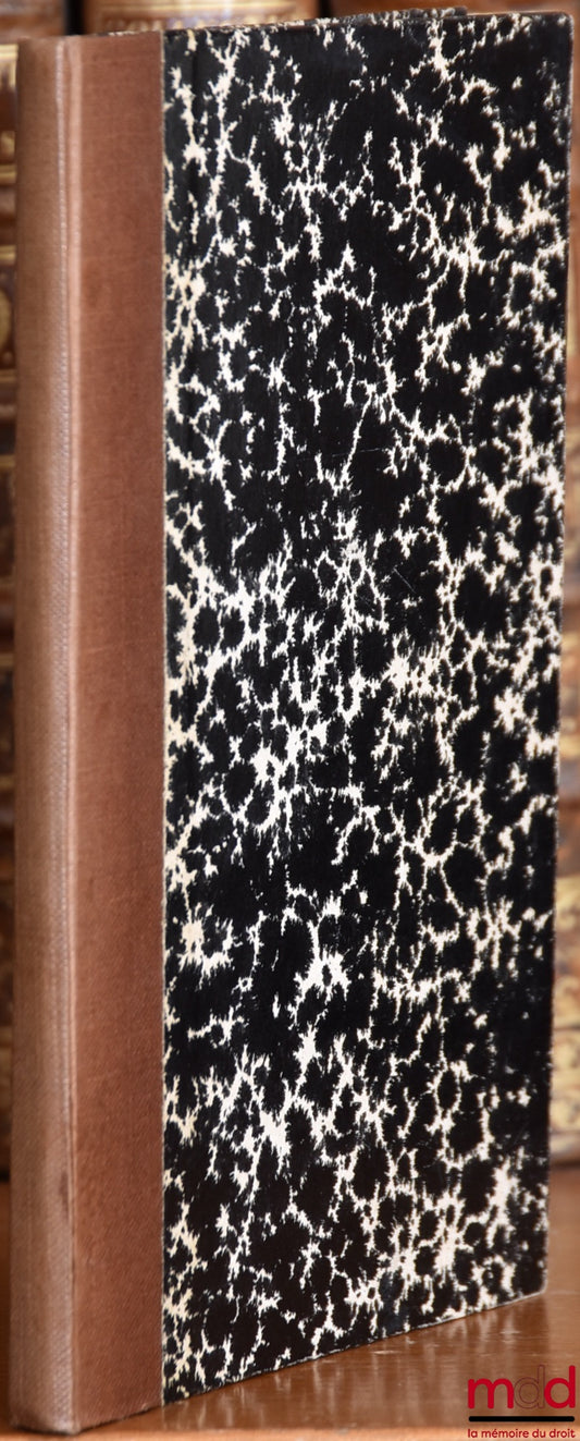 DAMIRON (Philbert) – MEMOIRE SUR D’ALEMBERT, Lu à l’Académie des Sciences Morales et Politiques