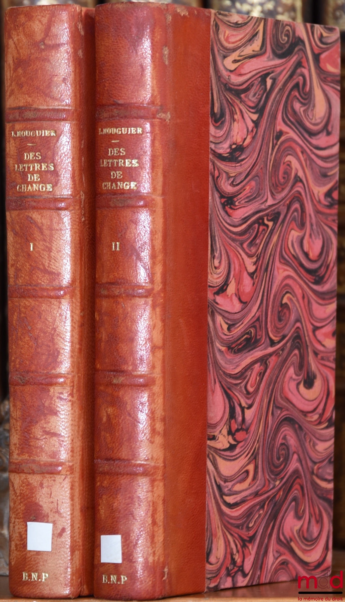 NOUGUIER (Louis) – DES LETTRES DE CHANGE ET DES EFFETS DE COMMERCE, 2e éd. revue, corrigée et augmentée