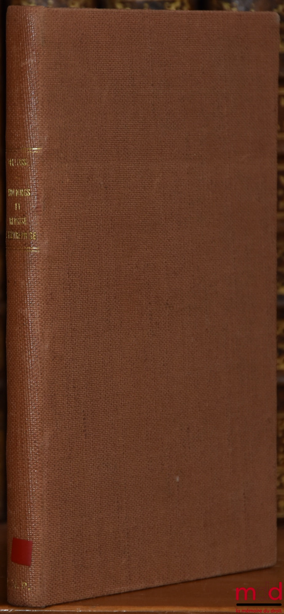 DELFOSSE (Alain) – HOLDINGS ET REPRISE D’ENTREPRISE. LBO – LMBO – Rachat par les cadres, Préface de Jean Prieur et Postface de Bernard Monassier