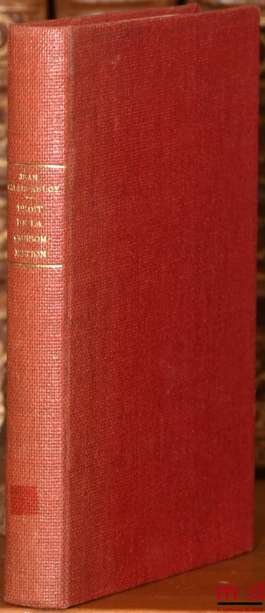 CALAIS-AULOY (Jean) – DROIT DE LA CONSOMMATION, coll. Précis Dalloz