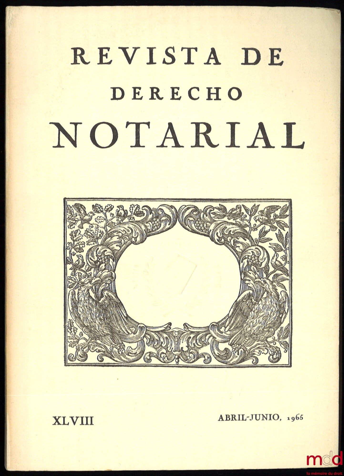 GARCÍA CANTERO (Gabriel) – LOS DERECHOS DE ADQUISICION EN FRANCIA, in Revista de derecho notarial, año XIV – núm. XLVIII, April-Junio ​​1965