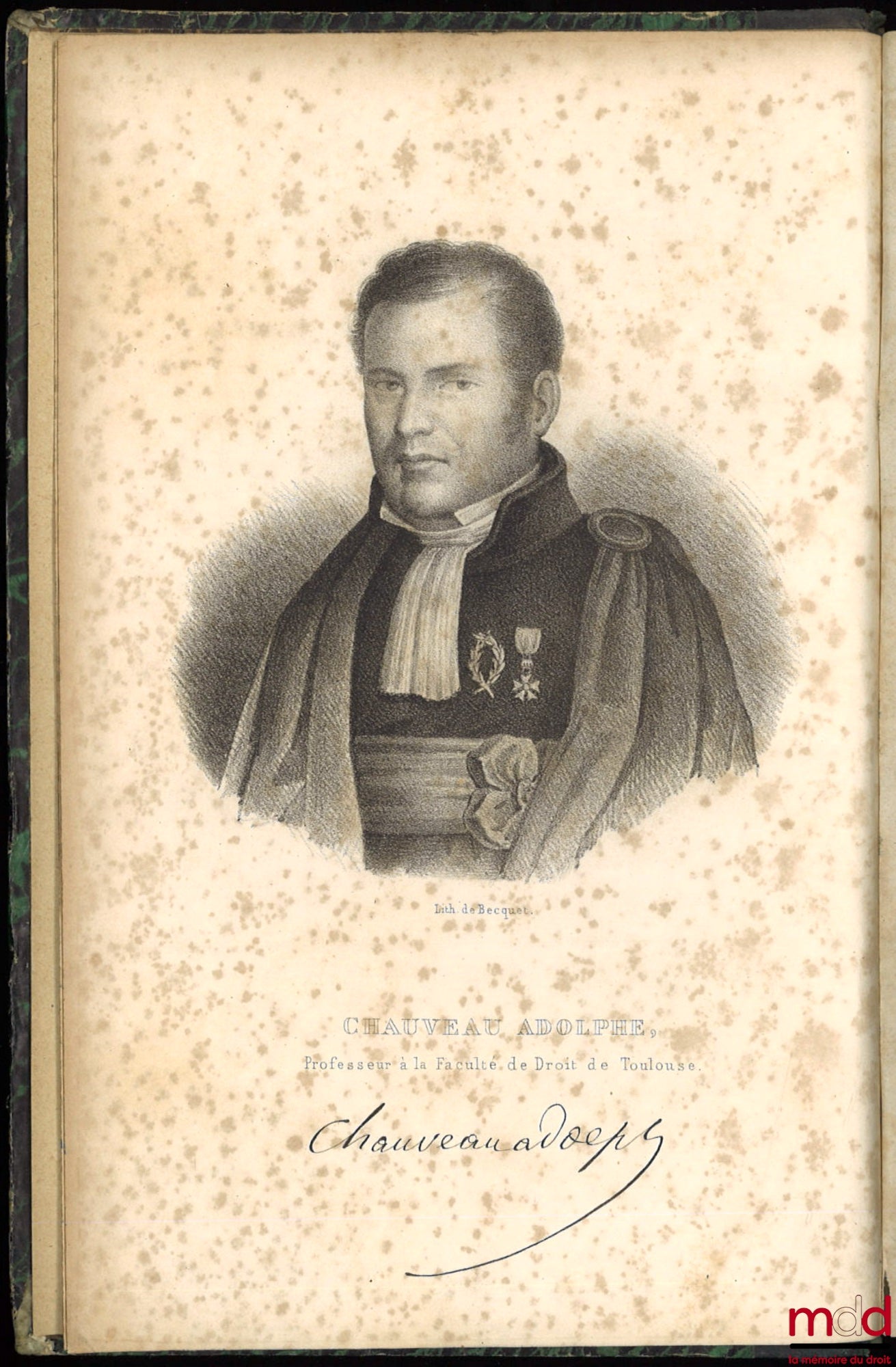 CARRÉ (Guillaume Louis Justin), CHAUVEAU (Adolphe) – LES LOIS DE LA PROCÉDURE CIVILE, ouvrage dans lequel l’auteur a refondu son analyse raisonnée, son traité et ses questions sur la procédure, 3e éd., dans laquelle ont été examinées et discutées : 1° les