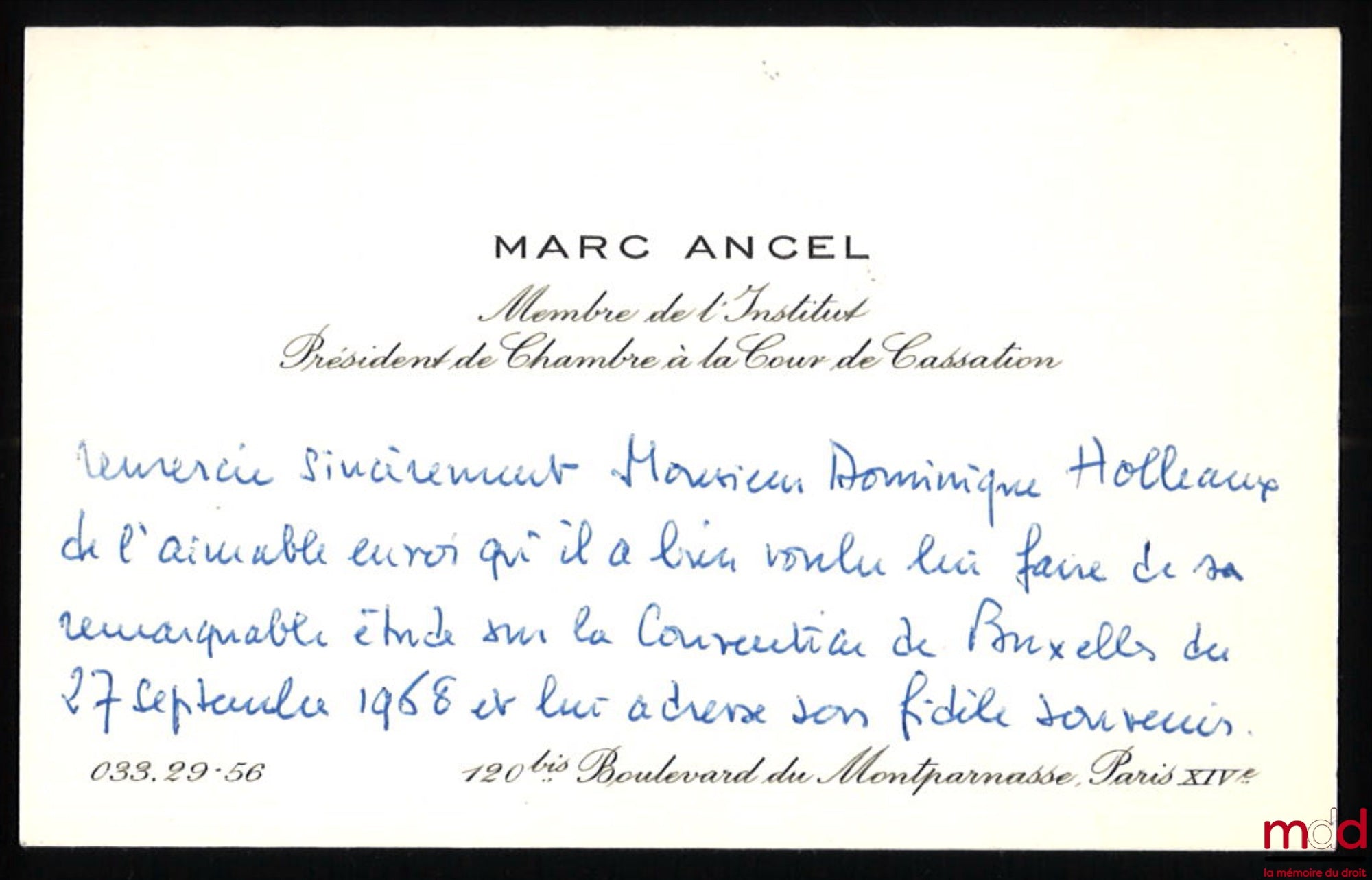 HOLLEAUX (Dominique), GOTHOT (Pierre) – LA CONVENTION ENTRE LES ÉTATS MEMBRES DE LA COMMUNAUTÉ ÉCONOMIQUE EUROPÉENNE SUR LA COMPÉTENCE JUDICIAIRE ET L’EXÉCUTION DES DÉCISIONS EN MATIÈRE CIVILE ET COMMERCIALE, Extrait du Journal du Droit international [Clu