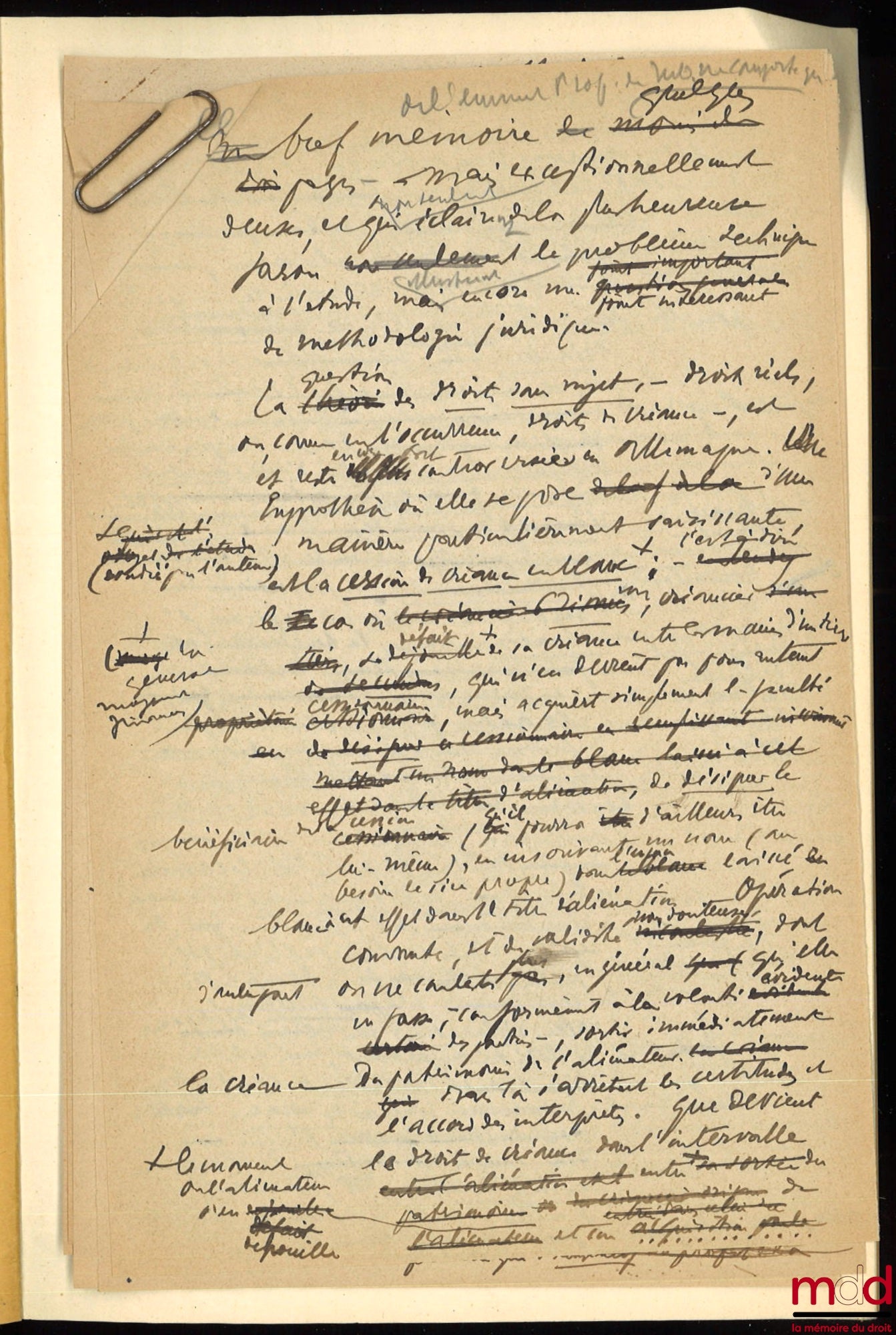 DÖLLE (Hans) – BEMERKUNGEN ZUR BLANKOZESSION. Ein Bietrag zur Lehre von den subjektlosen Rechten