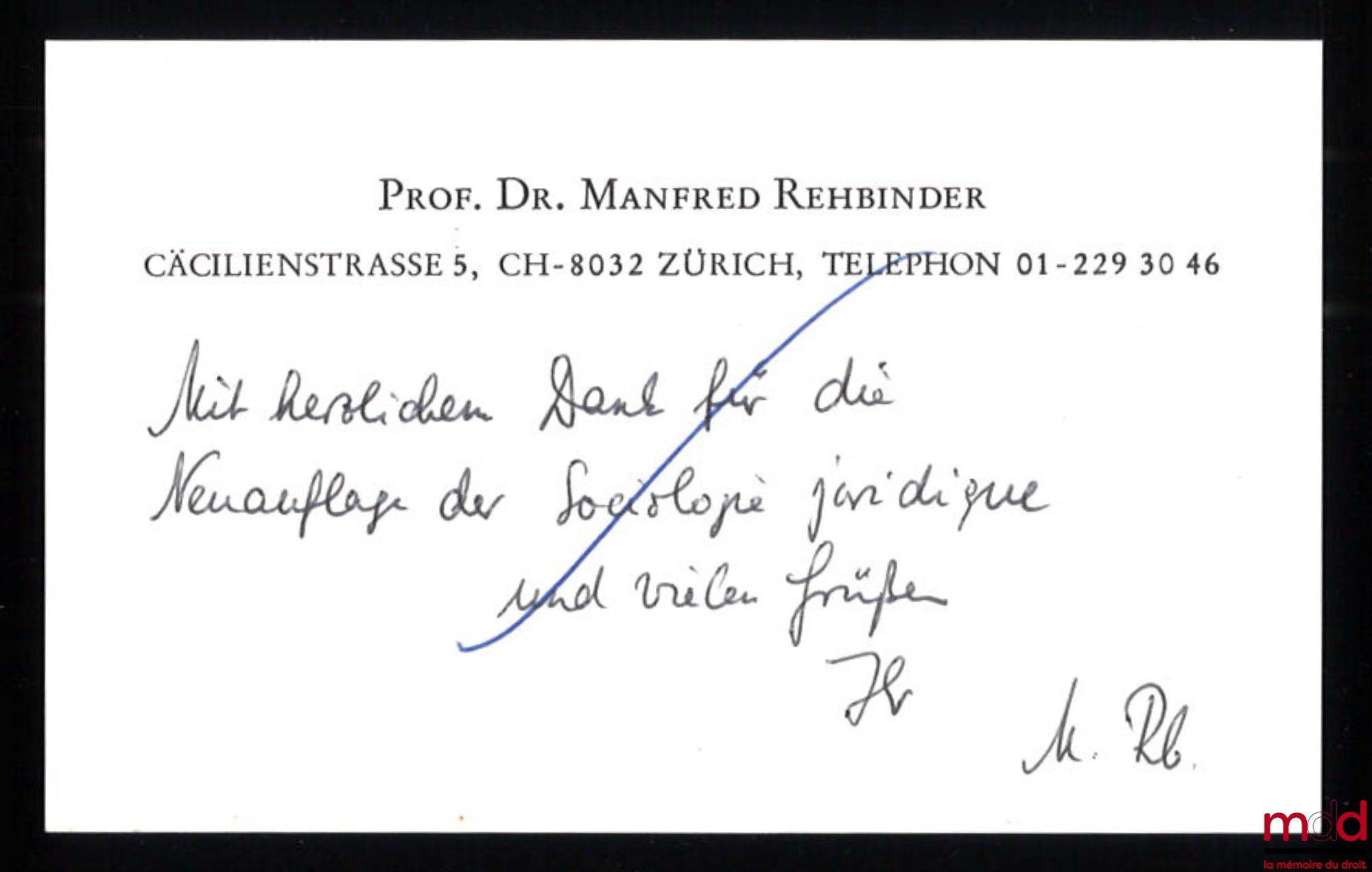 REHFELDT (Bernhard), REHBINDER (Manfred) – EINFÜHRUNG IN DIE RECHTSWISSENSCHAFT, Grundfragen, Grundlagen und Grundgedanken des Rechts, 4th ed.
