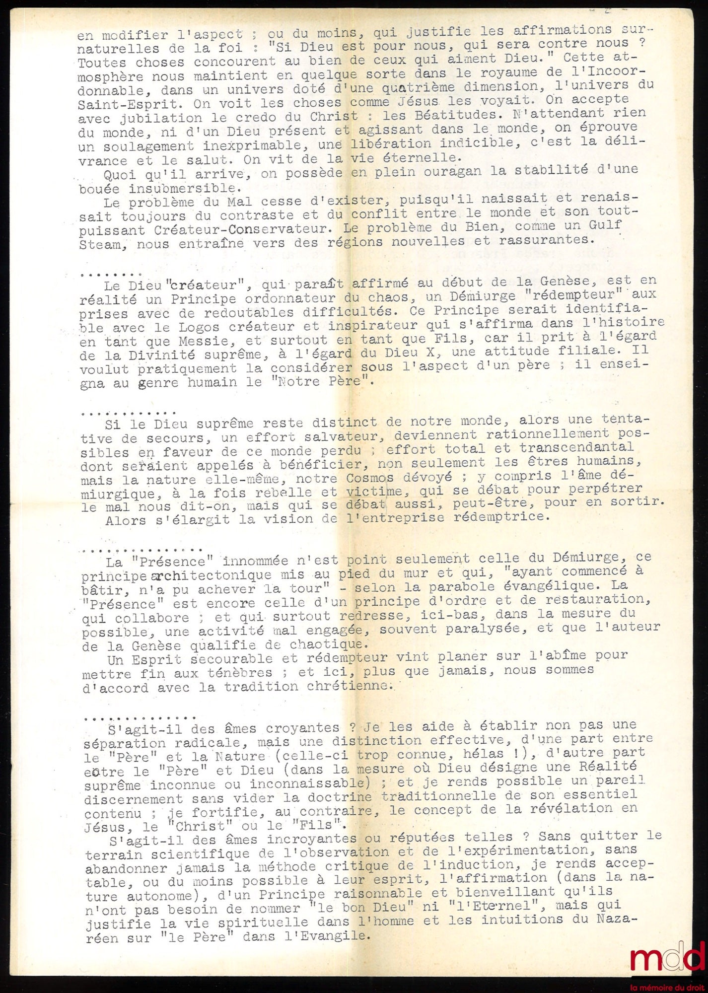[Religion – Réforme] – LE CATÉCHISME DE HEIDELBERG, traduction de J.-J. von Allmen, 3e éd.