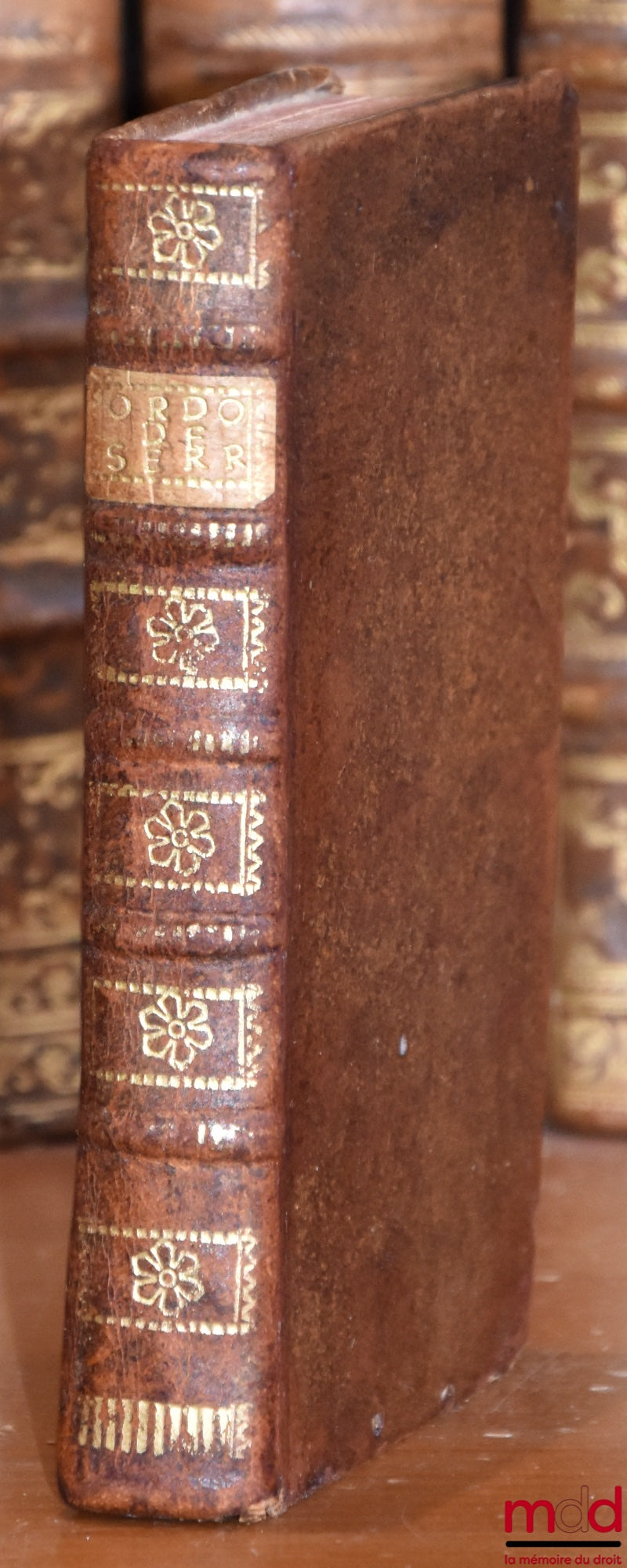 SERRES (Claude) – EXPLICATION DE L’ORDONNANCE DE LOUIS XV. Du 16. Janvier 1736. Portant règlement pour les Adjudications par Décret en Languedoc. Dictée en l’Année 1741. par M. S.