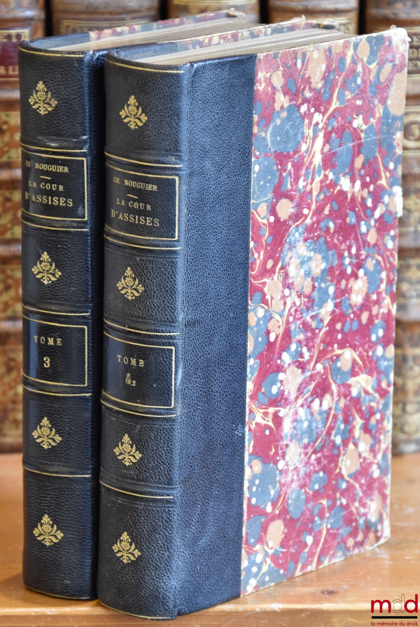 NOUGUIER (Charles) – THE ASSIZE COURT, A PRACTICAL TREATISE, vols. 3 and 4, [second part only / missing vols. 1 & 2]