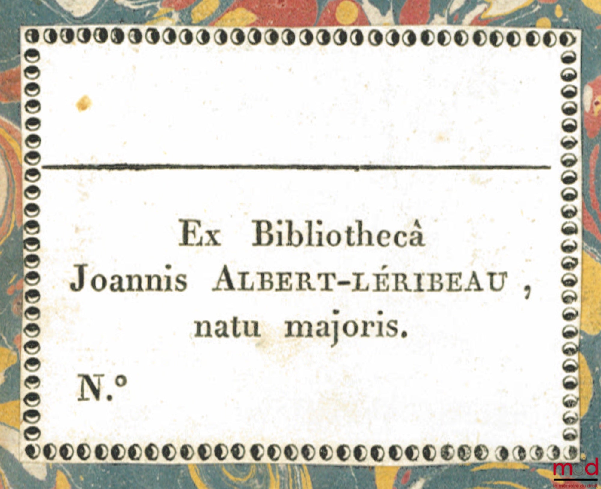GENNARO (Giuseppe Aurelio Di) – LA RÉPUBLIQUE DES JURISCONSULTES, Ouvrage de M. Gennaro célébre Avocat Napolitain. Traduit par M. L’Abbé Dinouart
