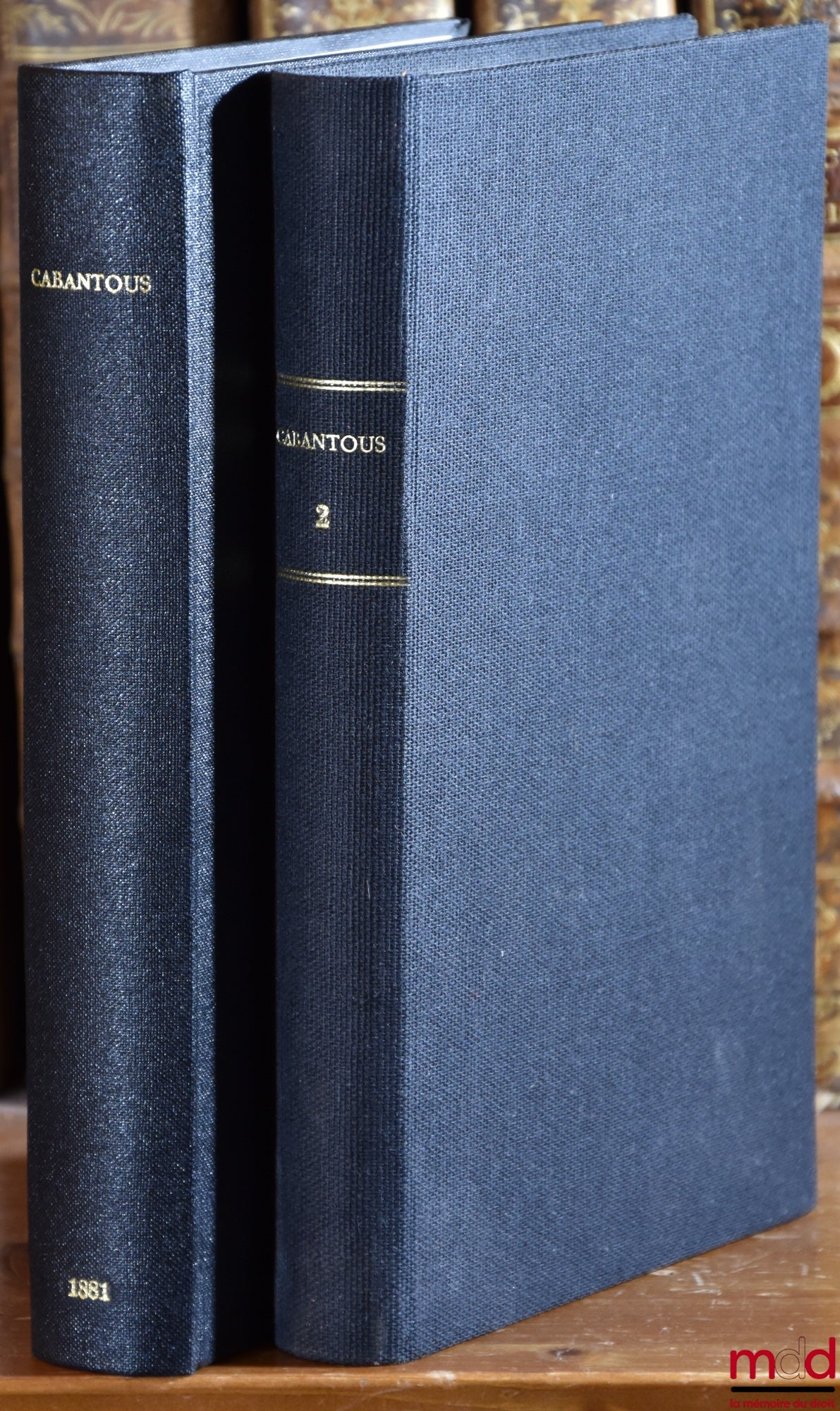 CABANTOUS (Louis Pierre François) et LIÉGEOIS (Jules) – RÉPÉTITIONS ÉCRITES SUR LE DROIT ADMINISTRATIF contenant l’exposé des principes généraux, leurs motifs et la solution des questions théoriques, 6e éd. revue, augmentée et mise au courant du programme
