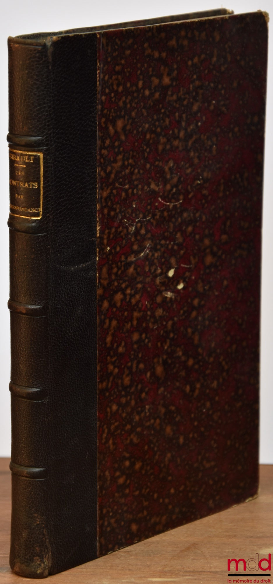 GIRAULT (Arthur) – TREATISE ON CORRESPONDENCE CONTRACTS