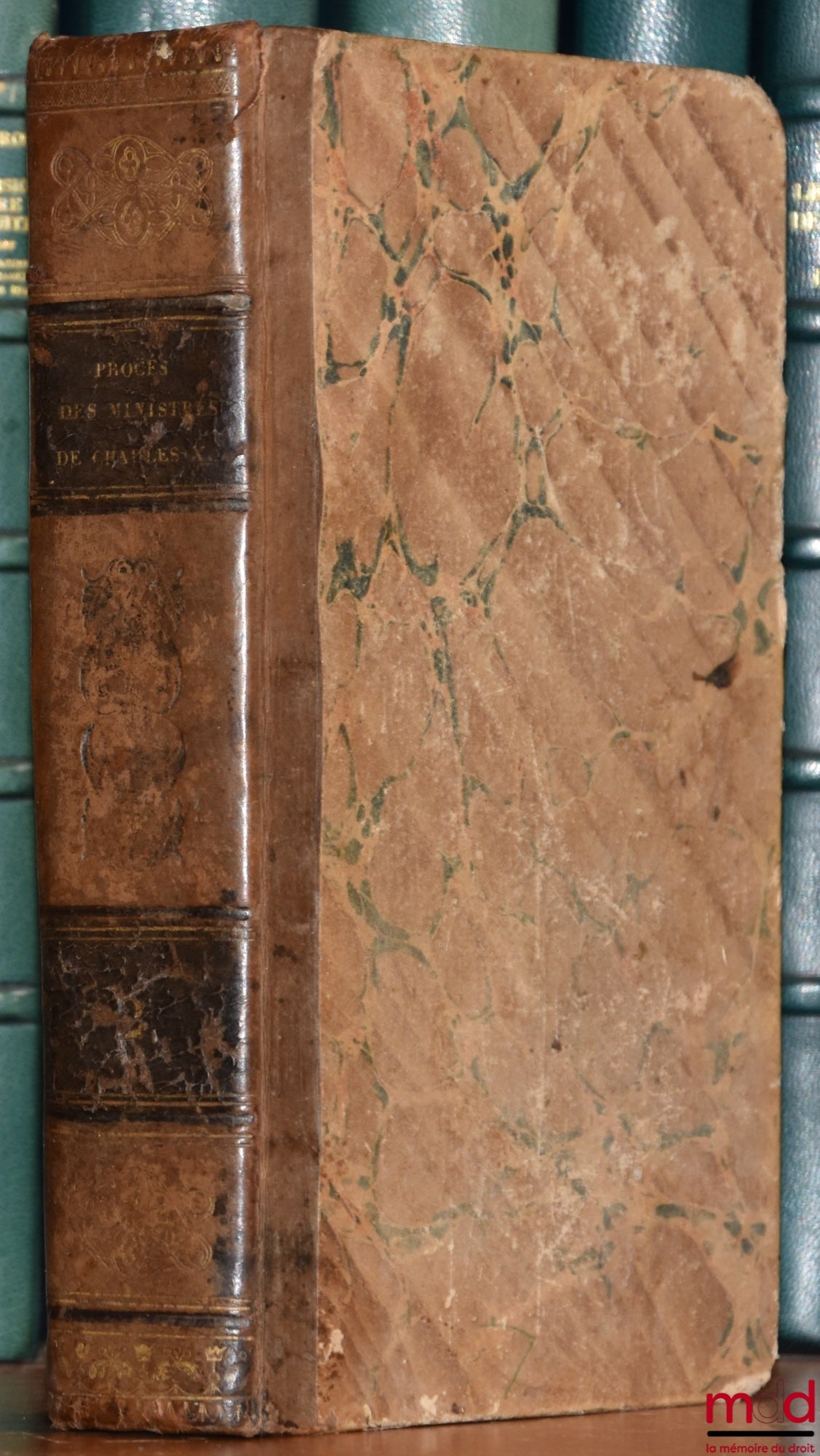 [Procès] – PROCÈS DES DERNIERS MINISTRES DE CHARLES X. Orné du portrait des prévenus, t. II [seul]