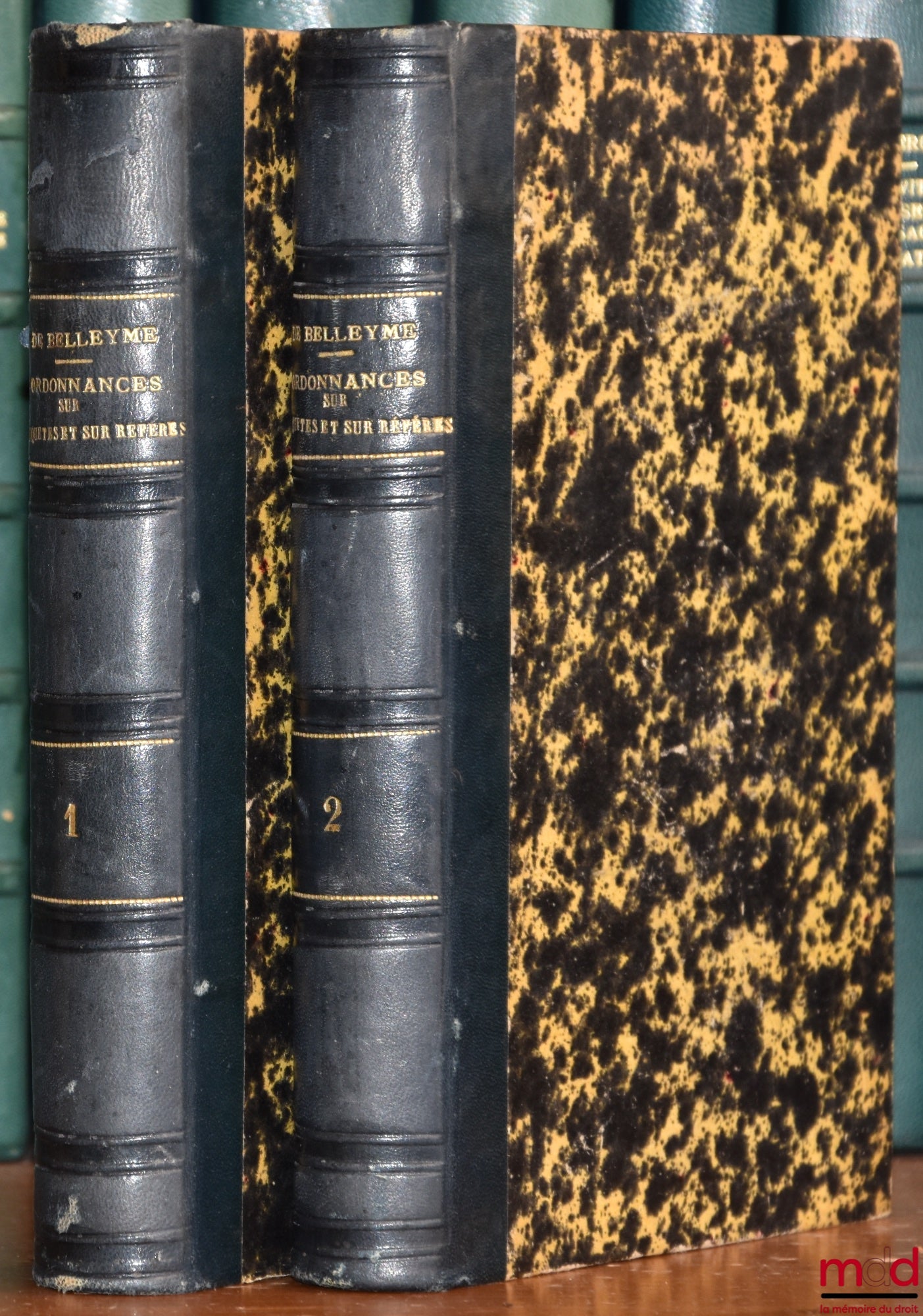 BELLEYME (M. de) – ORDONNANCES SUR REQUÊTES ET SUR RÉFÉRÉS SELON LA JURISPRUDENCE DU TRIBUNAL DE PREMIÈRE INSTANCE DU DÉPARTEMENT DE LA SEINE, FORMULES ET OBSERVATIONS, 3e éd. entièrement refondue et considérablement augmentée