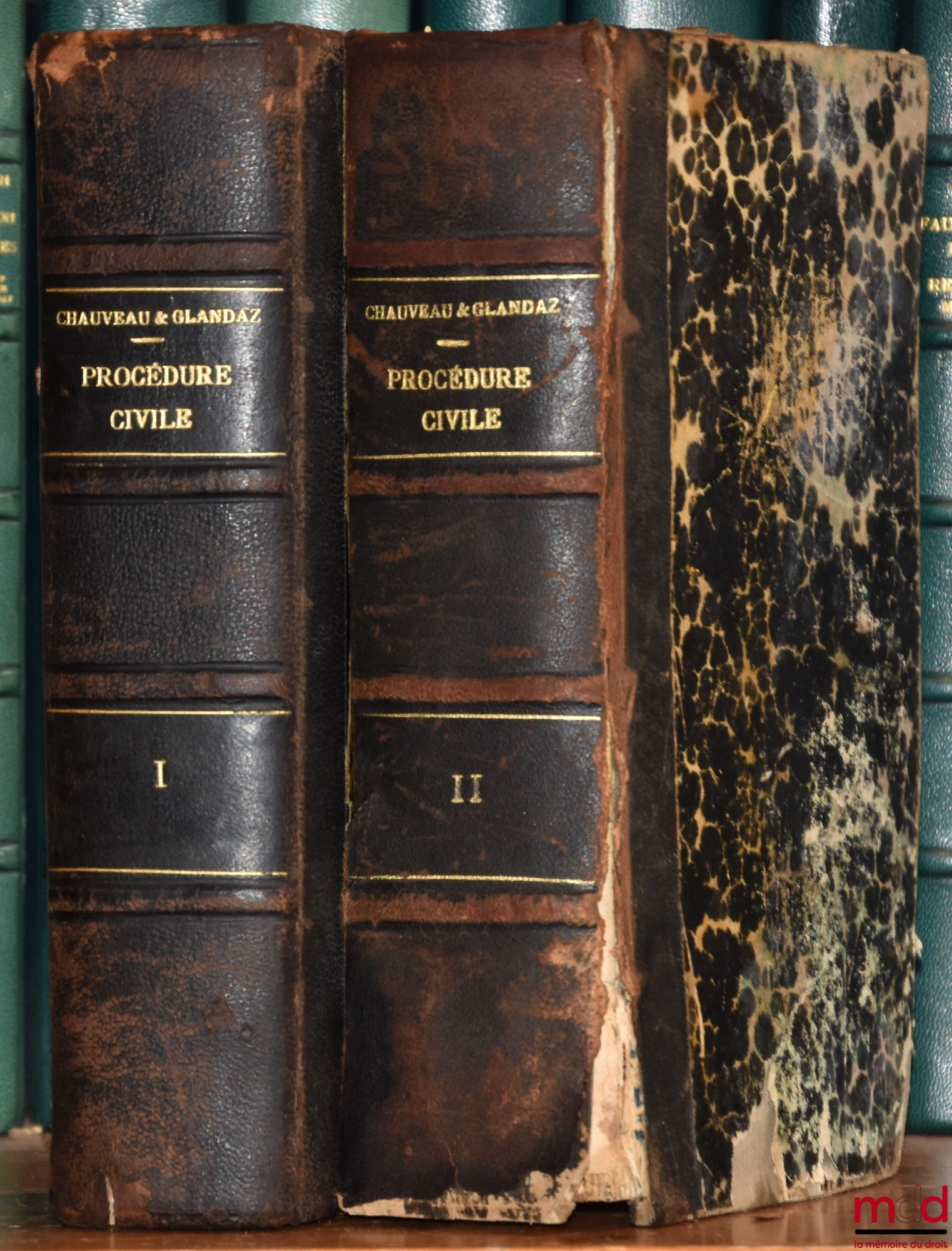 COLIN (Paul), CHAUVEAU (Adolphe) et GLANDAZ (Albert-Sigismond) – FORMULAIRE GÉNÉRAL ET COMPLET DE PROCÉDURE CIVILE COMMERCIALE ET ADMINISTRATIVE ANNOTÉ par A. Chauveau et A.-S. Glandaz, 12e éd. entièrement revue et mise au courant de la législation et de