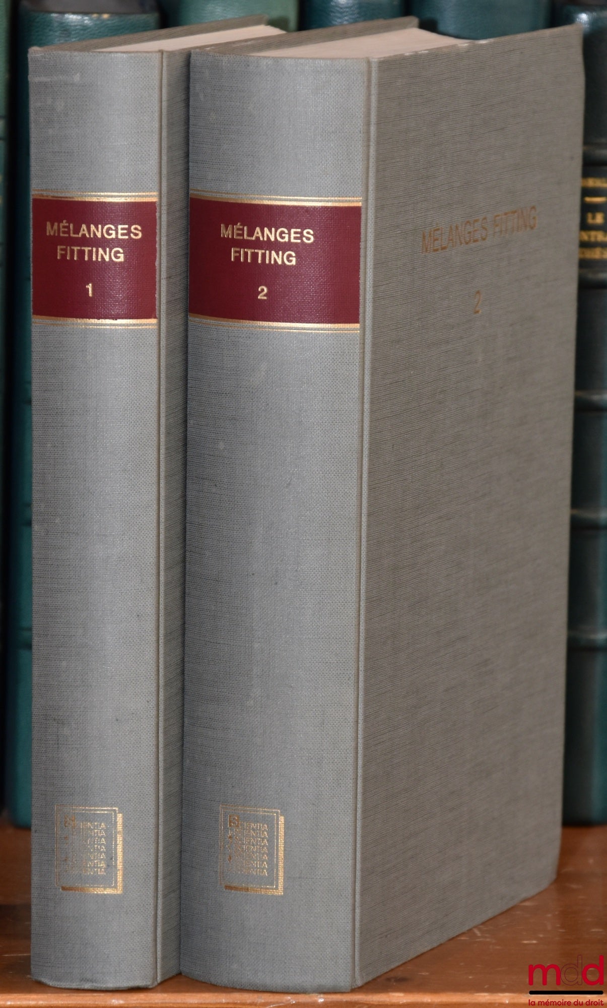 [Mélanges Fitting] – MÉLANGES FITTING, t. I et II