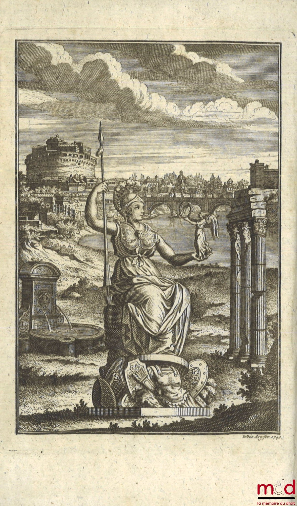 GOTTLIEB HEINECCIUS (Johann) – ANTIQUITATUM ROMANARUM IURISPRUDENTIAM ILLUSTRANTIUM SYNTAGMA SECUNDUM ORDINEM INSTITUTIONUM IUSTINIANI, Digestum in quo multa iuris romani atque auctorum veterum loca explicantur atque illustrantur, Editio nova, Prioribus e