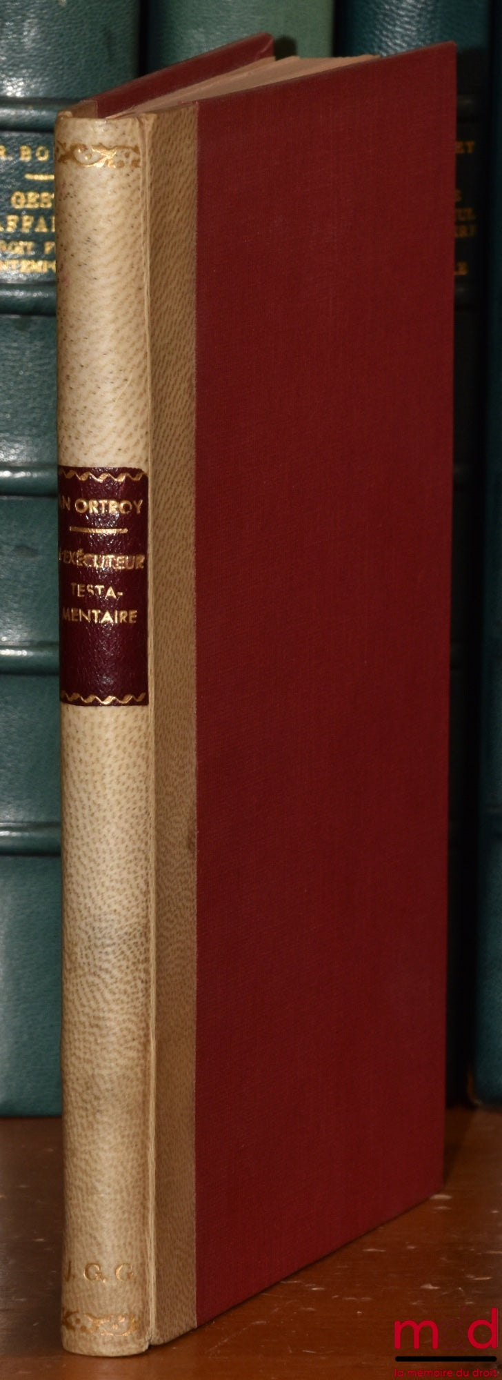 VAN ORTROY (André) – MANUAL FOR THE EXECUTIVE OF THE WILL