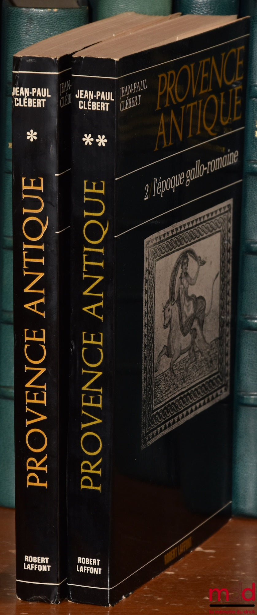 CLÉBERT (Jean-Paul) – PROVENCE ANTIQUE : t. I : Des origines à la conquête romaine ; t. II : L’époque gallo-romaine
