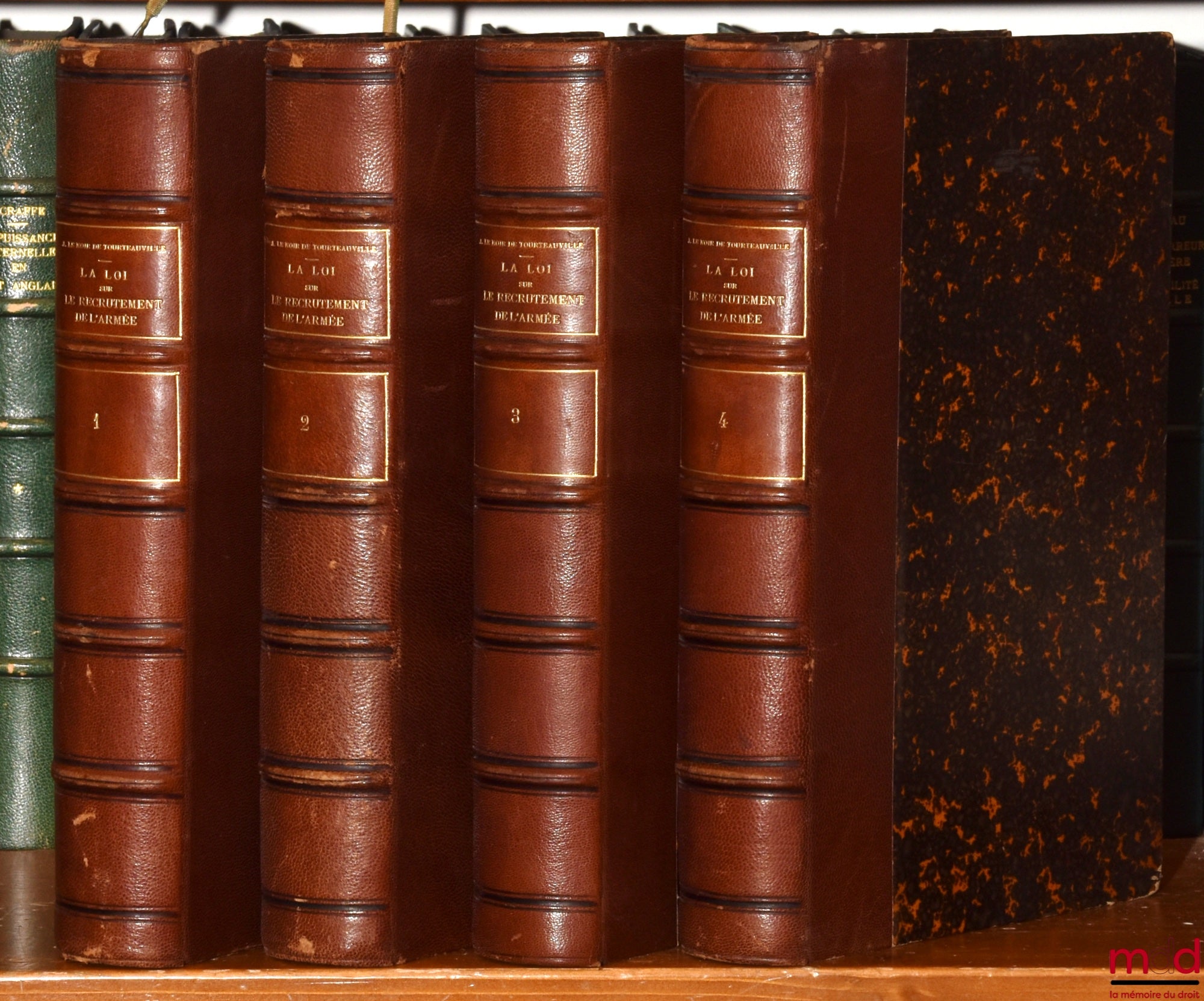 LE NOIR DE TOURTEAUVILLE (Augustin) – LA LOI SUR LE RECRUTEMENT DE L’ARMÉE ET LA RÉDUCTION À DEUX ANS DU SERVICE MILITAIRE ACTIF, Loi du 21 mars 1905, Commentaire théorique et pratique