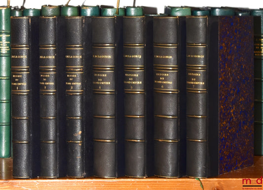 DE LA GORCE (Pierre) – HISTOIRE DU SECOND EMPIRE, 3e éd.