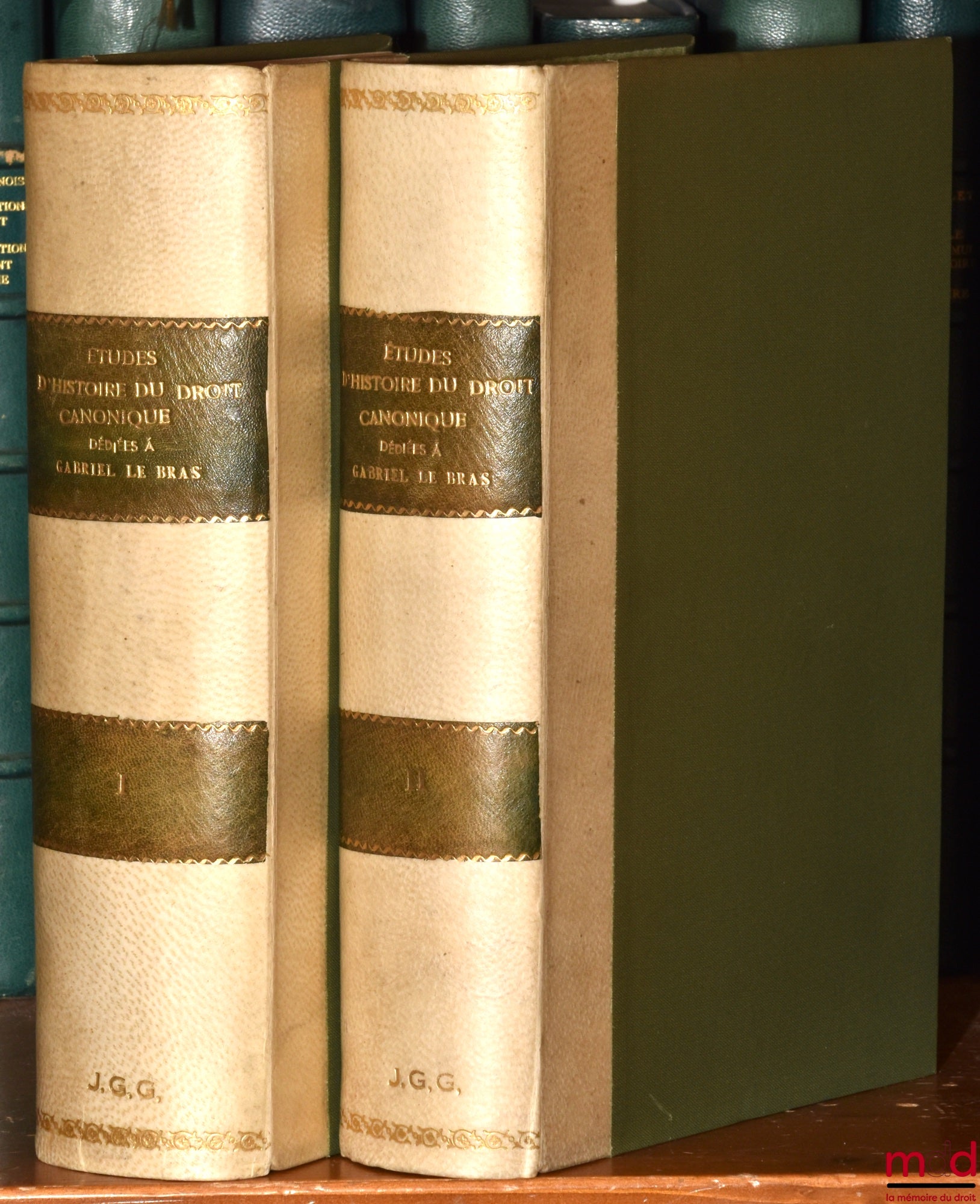 [Mélanges Le Bras] – ÉTUDES D’HISTOIRE DU DROIT CANONIQUE dédiées à Gabriel LE BRAS
