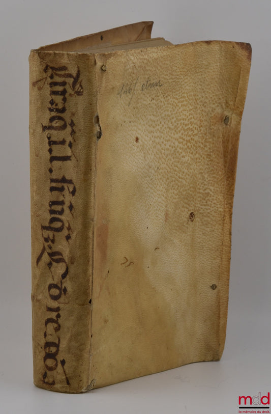 TIRAQUELLI (Andreæ) [TIRAQUEAU (André)] – TRACTATUS CLARISSIMI AC PRÆSTANTISSIMI I. V. D. DOMINI ANDREÆ Tiraquelli, in l. si unquam. C. de reuocandis donationibus, omnibus iurisperitis perutilis ac necessarius, NVNC A’ QUAMPLURIMIS MENDIS PER Dominum Ioan