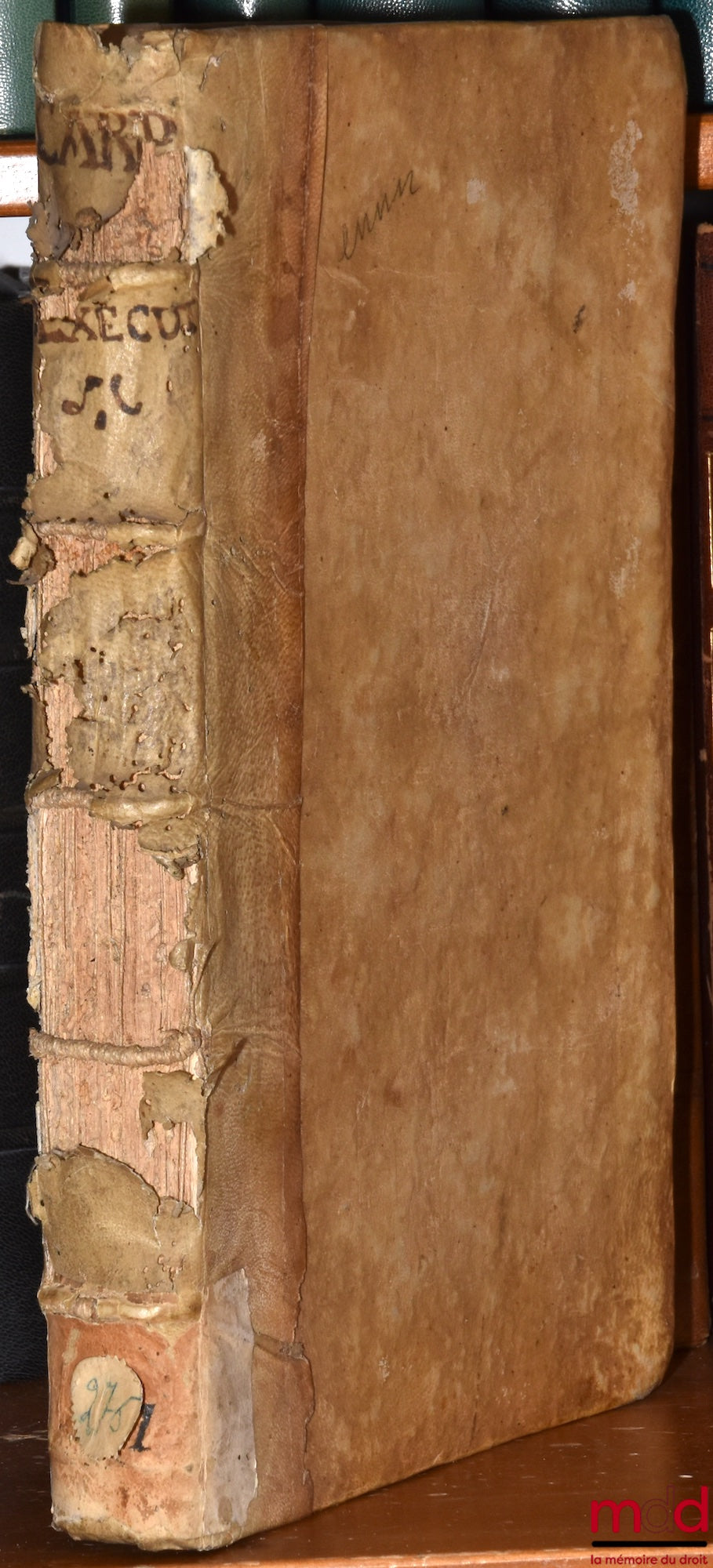 CARPIO (Francisco) [CARPIO (Francisco del)] – DE EXECUTORIBUS ET COMMISSARIIS TESTAMENTARIIS. LIBRI QUATUOR. Authore FRANCISCO CARPIO Ursaonensi, et in eadem celeberrima Accademia quondam Ordinario Codicis Professore. In hoc uno volumine, omnia in omnibus