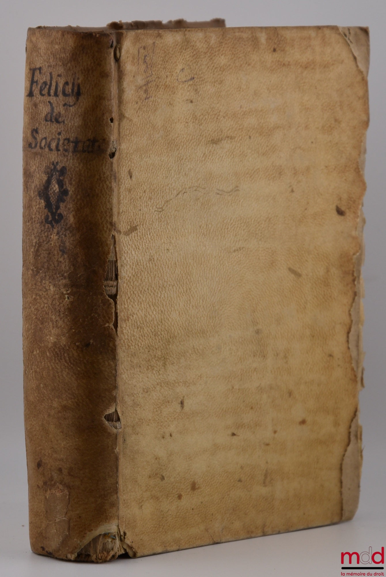 FELICII (Hect.) [FELICI (Ettore)] – TRACTATUS DESIDERATISSIMUS. DE COMMUNIONE SEU SOCIETATE, Deque Lucro item ac Quæstu, Damno itidem ac Expensis, Iam primum in Germania ab ANGELO FELICIO Auctoris filio LL. Candidato publici iuris factus. OMNIBUS TUM IN S