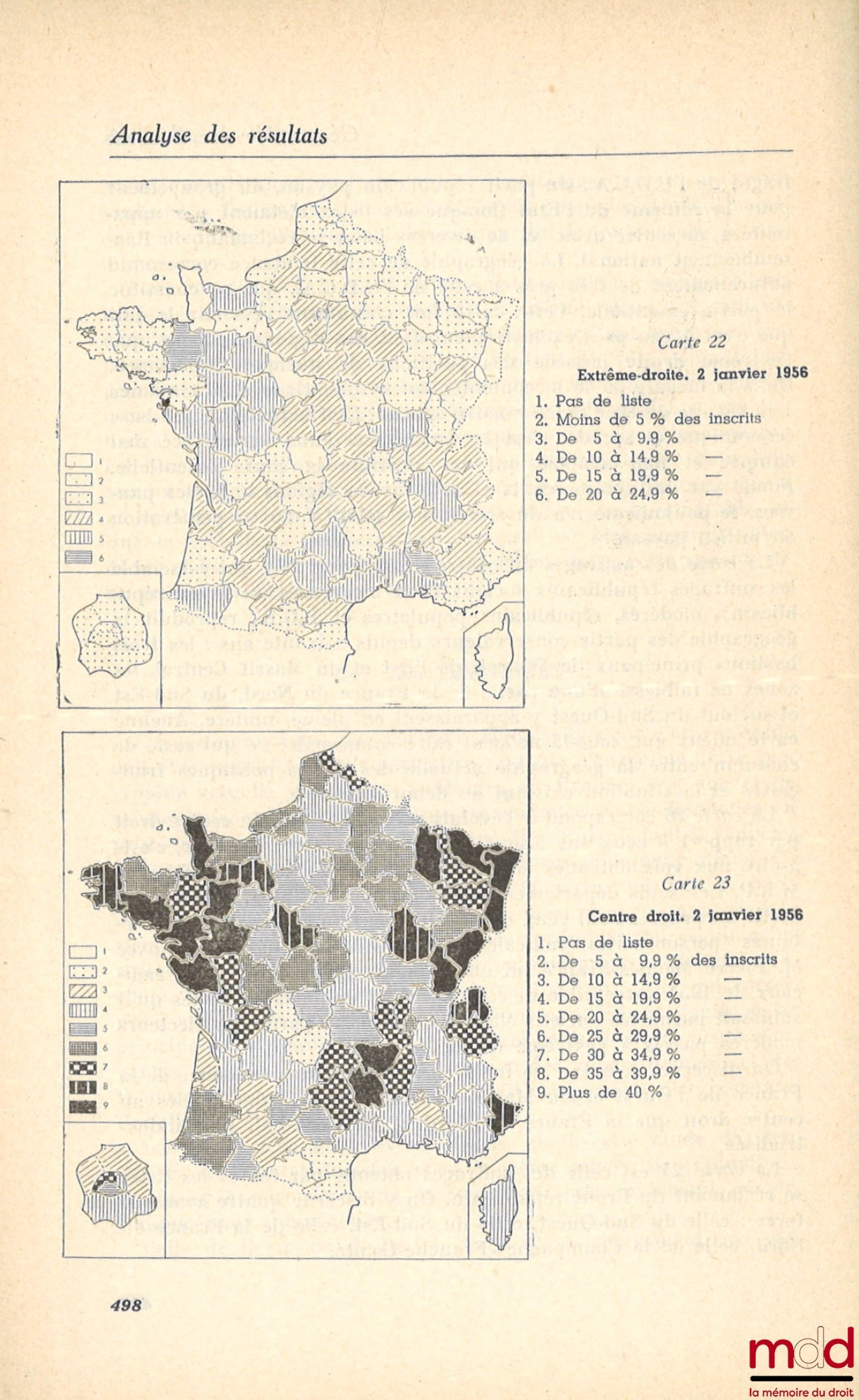 [Collectif] – LES ÉLECTIONS DU 2 JANVIER 1956, sous la direction de Maurice Duverger, François Goguel et Jean Touchard, Association française de science politique, Cahier n° 82 de la Fondation nationale des sciences politiques, série Partis et élections