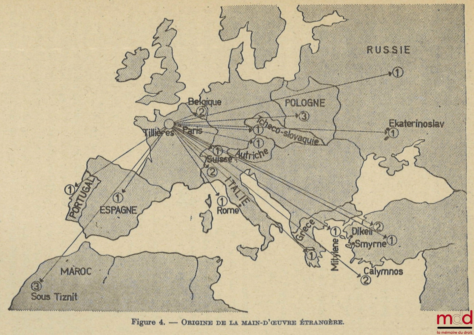 DESSUS (Gabriel), GEORGE (Pierre), WEULERSSE (Jacques) – MATÉRIAUX POUR UNE GÉOGRAPHIE VOLONTAIRE DE L’INDUSTRIE FRANÇAISE, Préface de Georges Friedmann, Cahiers de la Fondation nationale des Sciences politiques, n° 7
