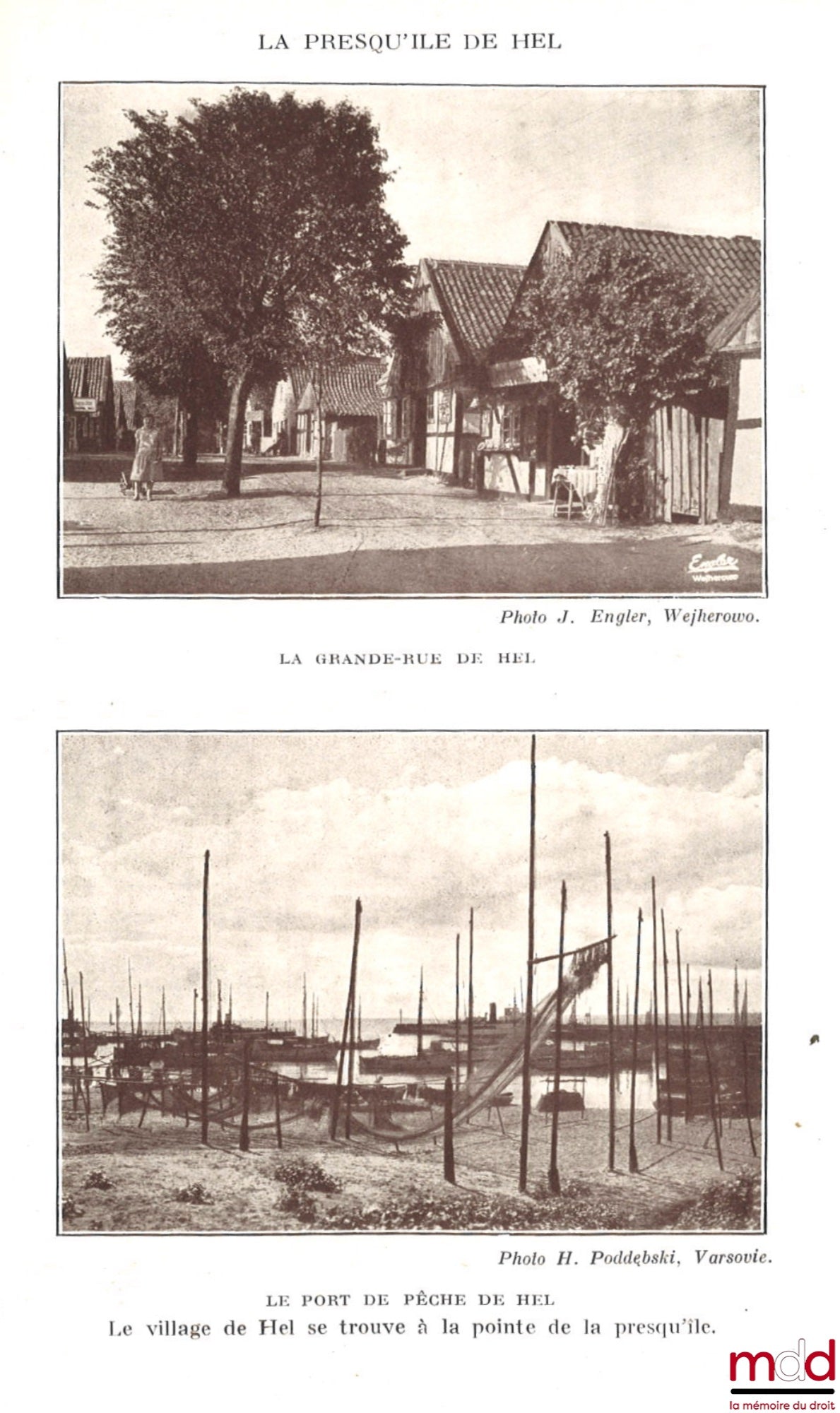 SMOGORZEWSKI (Casimir) – LA POMÉRANIE POLONAISE, Avec 40 cartes, dont 5 en couleurs et 40 illustrations hors texte, Problèmes politiques de la Pologne contemporaine, III