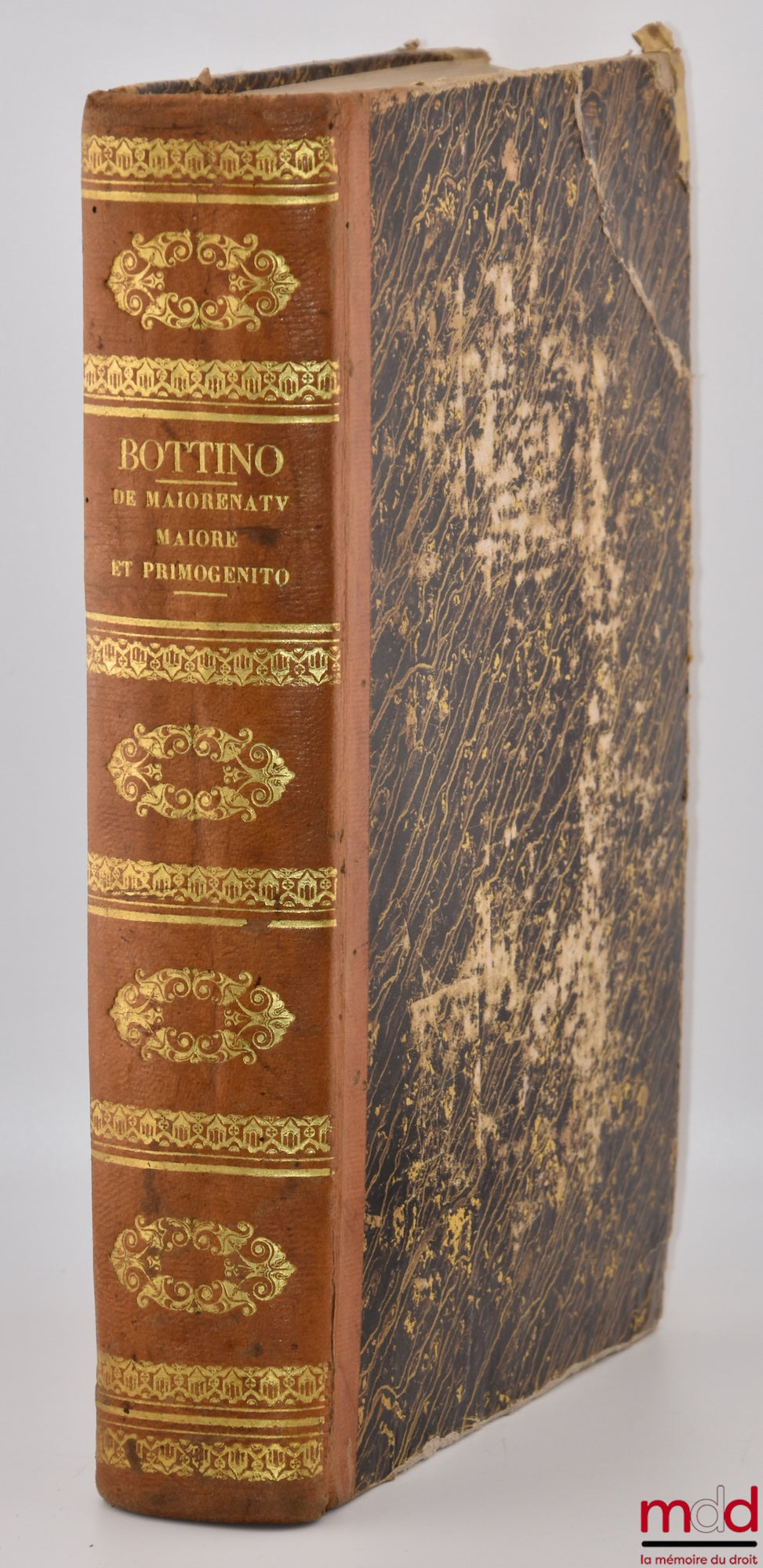 BOTTINO (Josepho) [BOTTINI (Giuseppe)] – De maiorenatu maiore, et primogenito maioratu, et primogenio naturæ, iuris, facti regulari, saltuario, et mixto secundum prÆcepta juris communis Romanorum