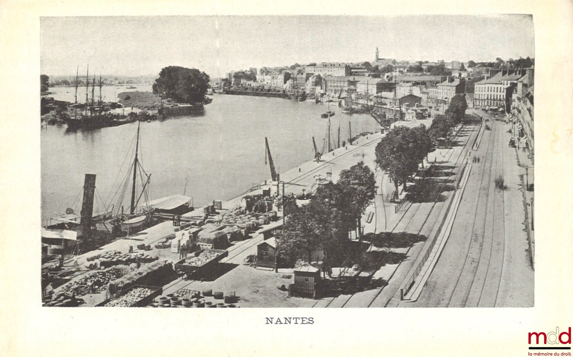 HUYARD (Étienne) – LE PORT DE BORDEAUX, Sa situation actuelle – Son avenir – Son hinterland (Réseau navigable régional), Préface de Charles Chaumet