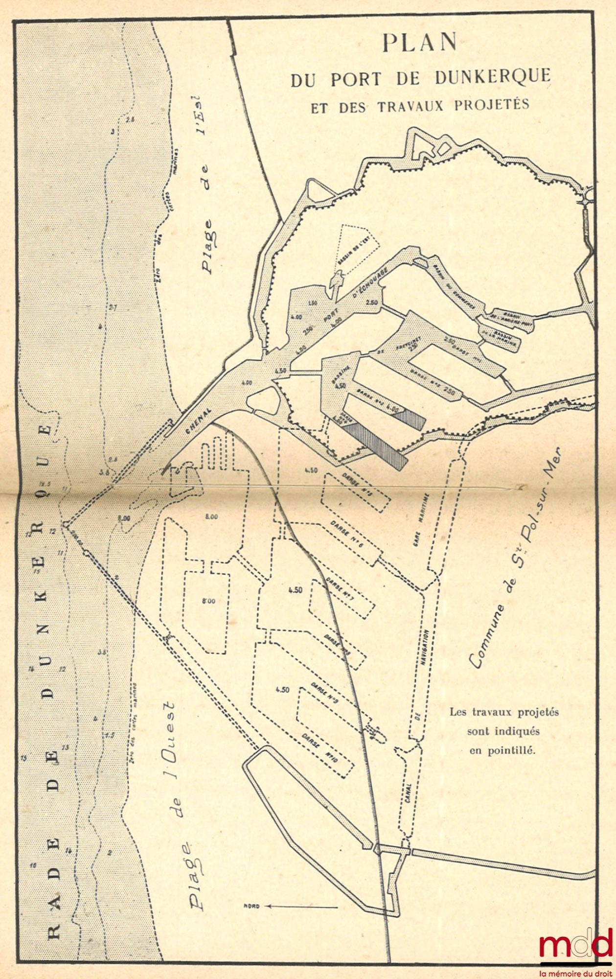 HUYARD (Étienne) – LE PORT DE BORDEAUX, Sa situation actuelle – Son avenir – Son hinterland (Réseau navigable régional), Préface de Charles Chaumet