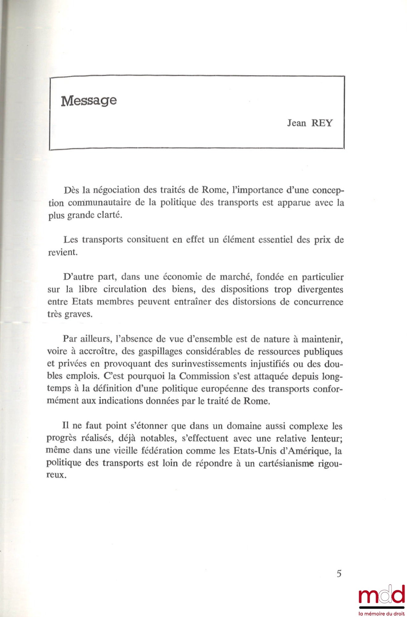[Collectif] – MARCHÉ COMMUN & TRANSPORT, GEMEINSAMER MARKT & VERKEHR, Sous la dir. de Robert Wijffels, Wolfgang Stabenow, Léon van Huffel