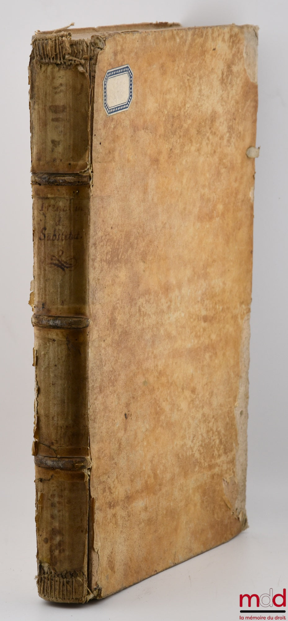 TRENTACINQUII (Alexandri) [Trentacinque (Alessandro)] – Alexandri Trentacinquii, I.C. praeclarissimi, patricii Aquilani, De substitutionibus tractatus, Hanc ultimarum voluntatum præcipuam materiam, aliarumq[ue]; omnium in iure difficillimam distinctè & or