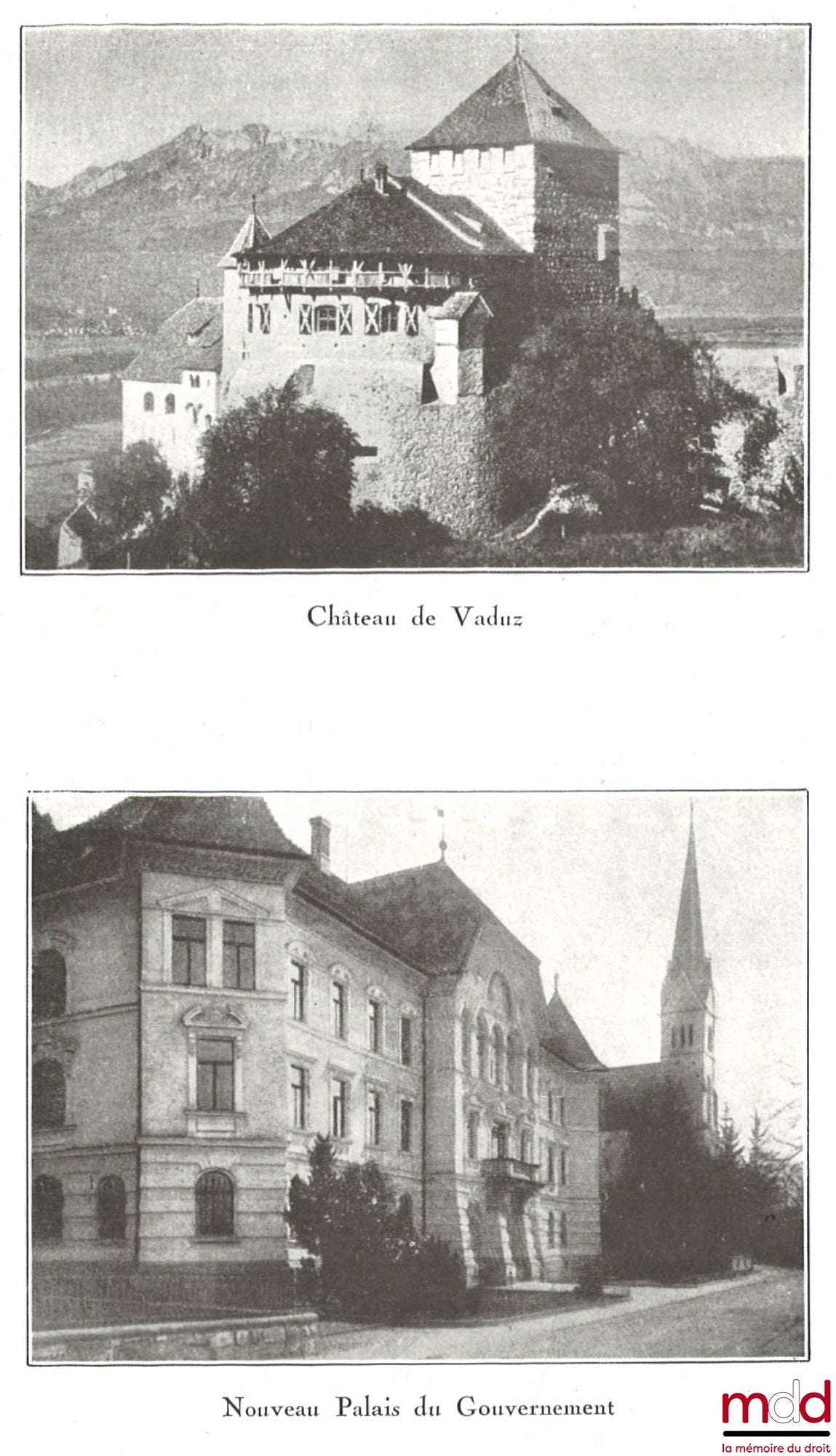 ASTRAUDO (Amédée) – LES PETITS ÉTATS D’EUROPE : I. ANDORRE: Son Histoire – Sa Constitution et son Statut International ; II. LIECHTENSTEIN: Son Histoire – Sa Constitution et son Statut International, coll. Les Petits États d’Europe