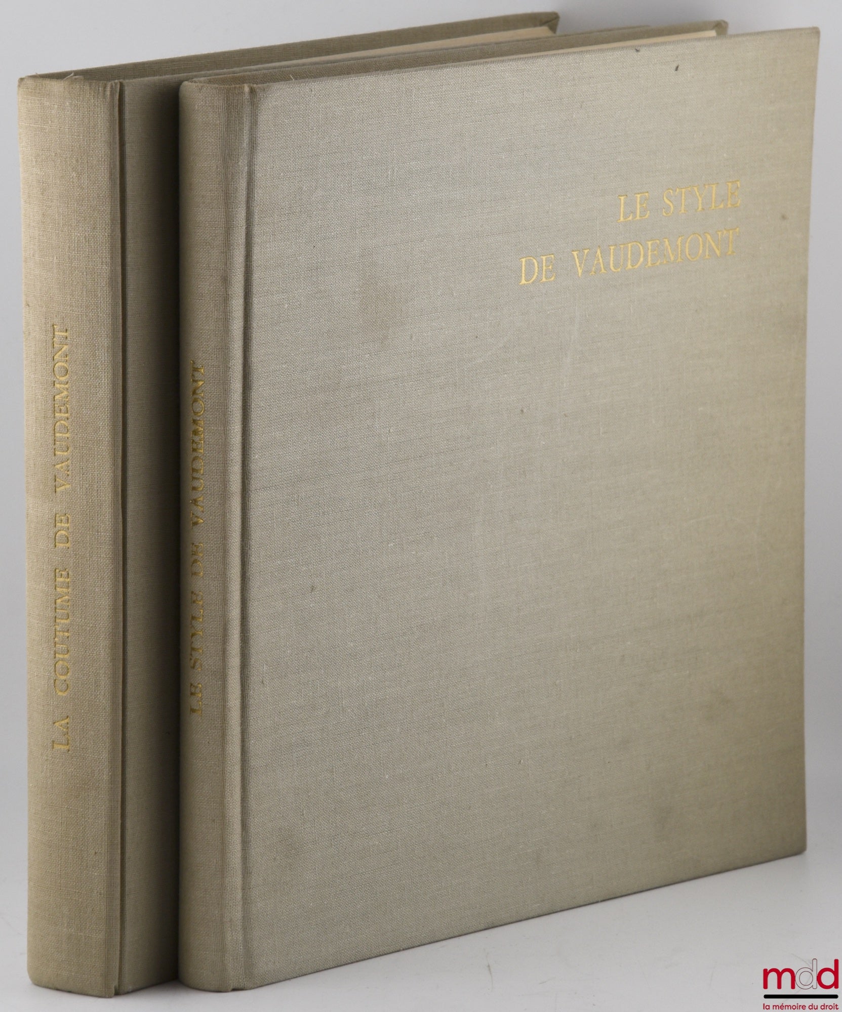 [Anonyme] – LA COUTUME DE VAUDÉMONT et LE STYLE DE VAUDÉMONT, Publications du Centre lorrain d’histoire du droit et de l’Institut de recherche régionale, Université Nancy II
